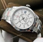 Grade 1A DR Factory Rolex Sky Dweller 42mm Watch Stainless Steel White Dial_th.jpg